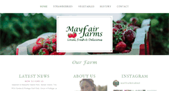 Desktop Screenshot of mayfairfarms.ca