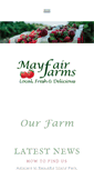 Mobile Screenshot of mayfairfarms.ca
